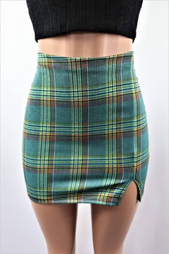 Hipster Plaid Skirt