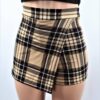 Morgan Plaid Skort