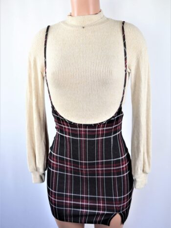 Jadeen Suspender Skirt