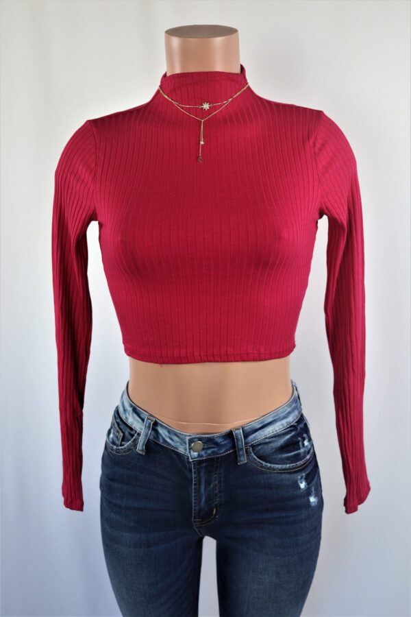 Ribbed Crop Top