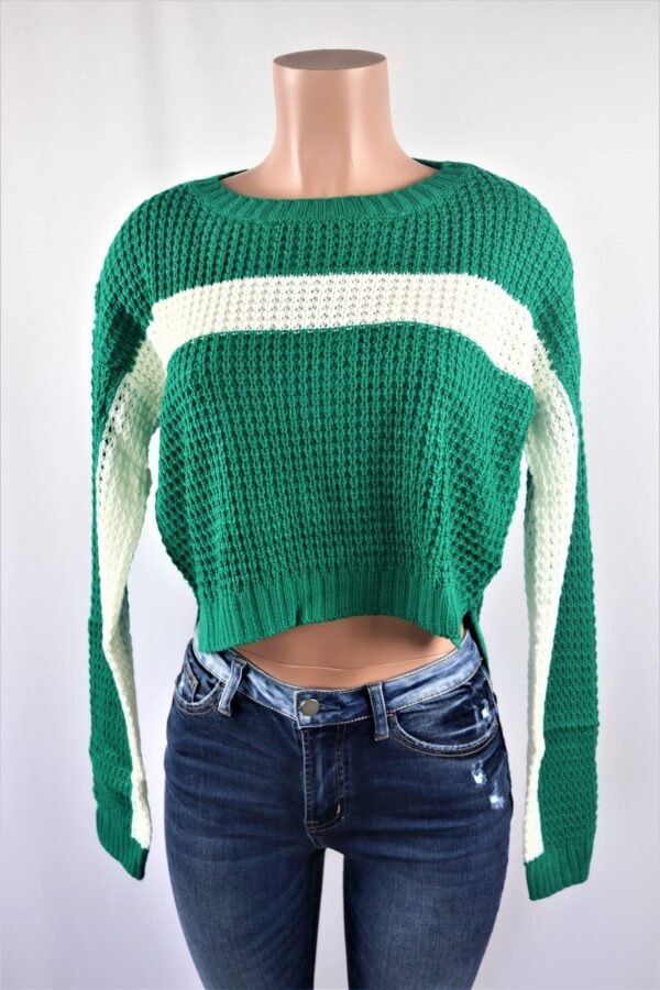 Jazzy Crop Sweater