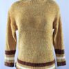 Camel Stripe Sweater