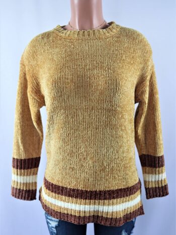 Camel Stripe Sweater Camel Stripe Sweater