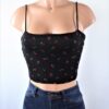 Cherry Crop Top