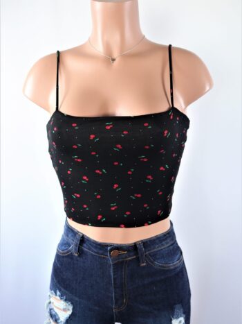 Cherry Crop Top