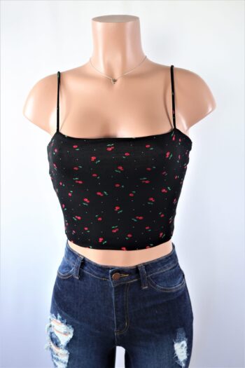 Cherry Crop Top