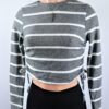 Kelise Ruche Crop Top