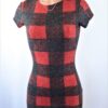 Brushed Plaid Dress