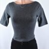 Basic Wide Neck Crop Top