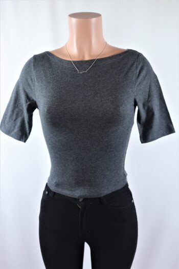 Basic Wide Neck Crop Top