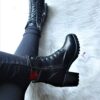 Heart of Plaid Booties