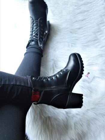 Heart of Plaid Booties