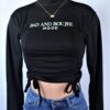 Bad and Boujee Crop Top