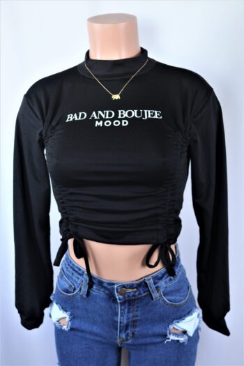 Bad and Boujee Crop Top