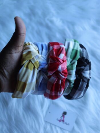 Checker Knot Headband