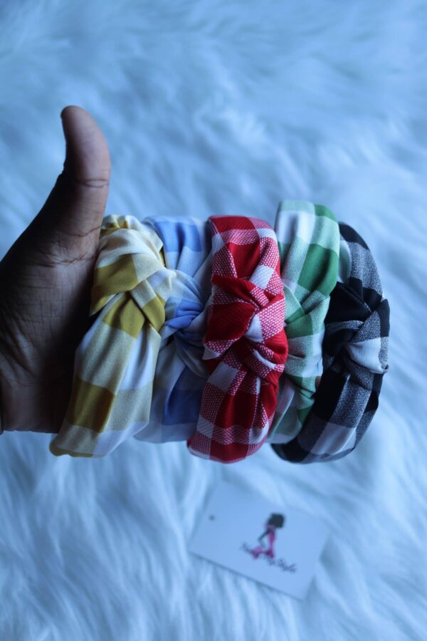 Checker Knot Headband