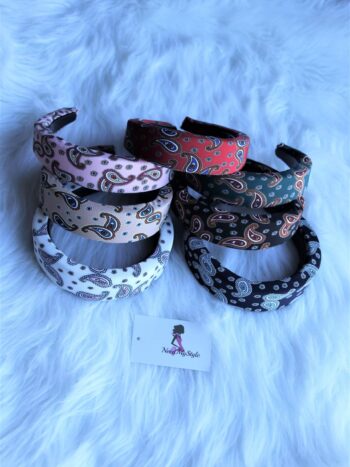 Paisley Print Headband