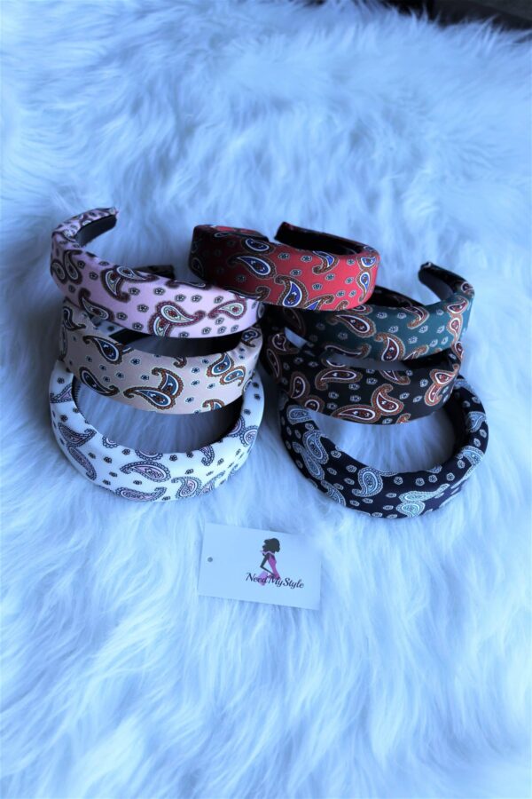 Paisley Print Headband