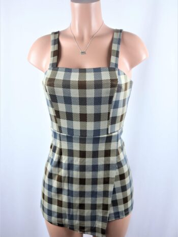 Plaid Out Romper