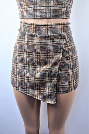 Marsha Plaid Skort