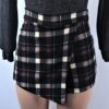 Dion Plaid Skort 1