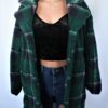 Green Plaid Coat