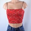 Bandana Crop Top