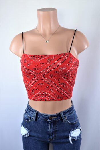 Bandana Crop Top