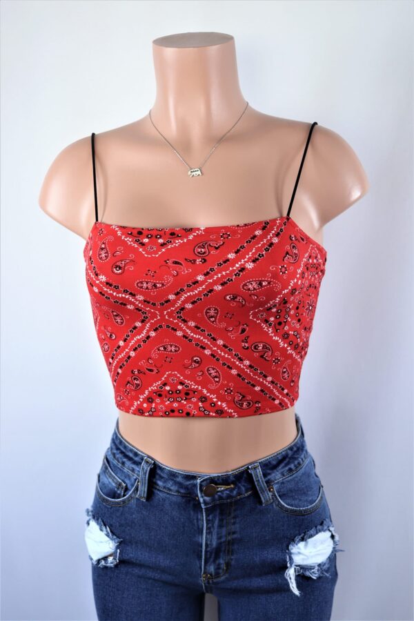 Bandana Crop Top