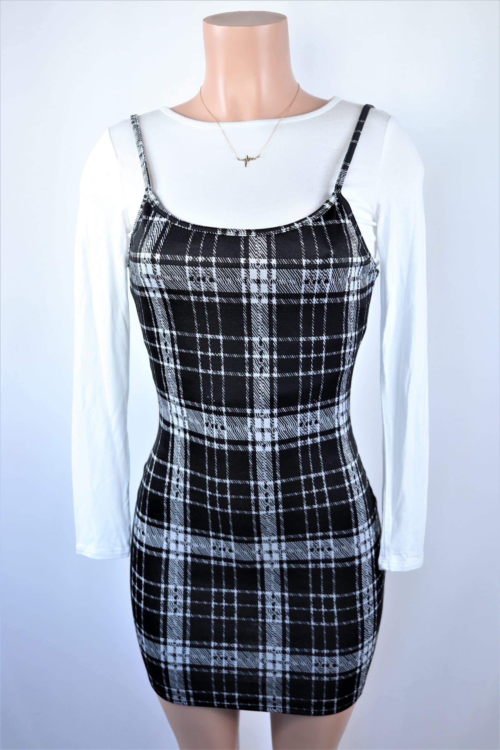 Plaid Dress Set NeedMyStyle