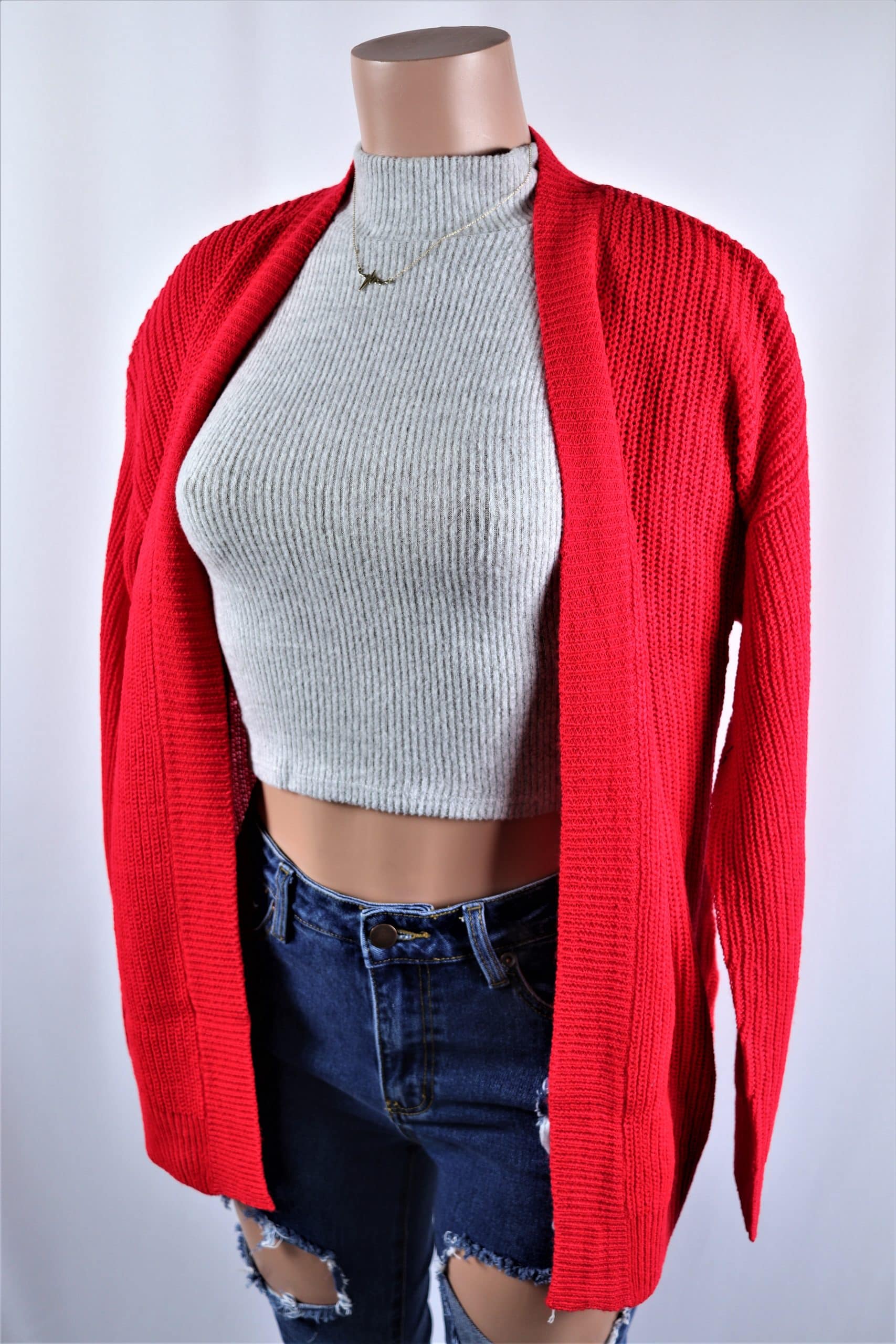 Waffle Knit Cardigan - NeedMyStyle