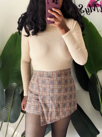 Marsha Plaid Skort