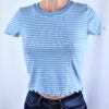 Lettuce Stripe Crop Top