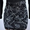 Velvet Constellation Mini Skirt