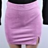 Dusty Lavender Mini Skirt