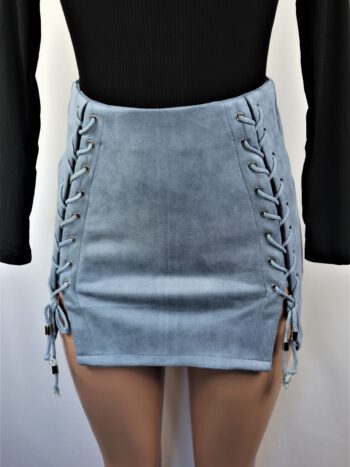 Skylar Double Lace Up Skirt Skylar Double Lace Up Skirt