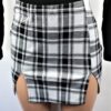 Here For the Plaid Skirt