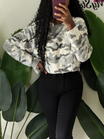 Loose Camo Top Loose Camo Top