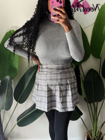 Plaid Tennis Skort