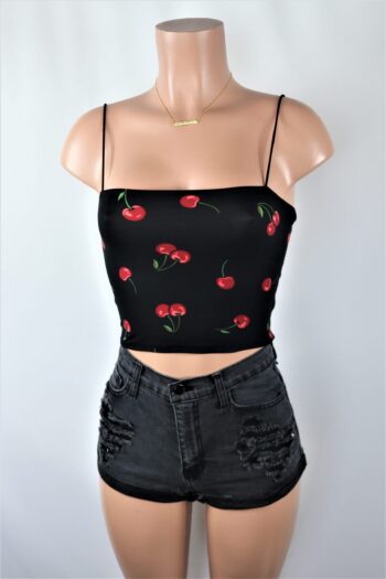 Sweetest Cherry Crop Top