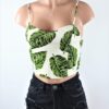 Fallen Leaves Crop Top