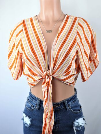 Sabrina Stripe Top