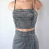 Houndstooth Skort Set