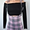 Tia Tied Suspender Skirt