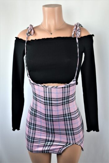 Tia Tied Suspender Skirt