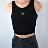 Weed Leaf Tank Top