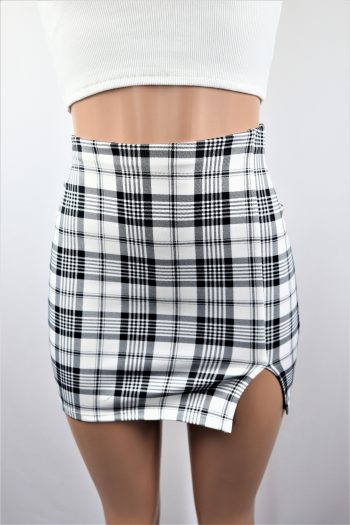 Techno Mini Skirt