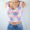 Cara Plaid Top