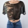 Fishnet Camo Top