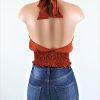 Brick Halter Top